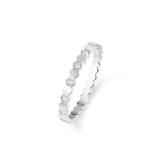 [AURORA]BEE LOVE RING SILVER DIAMOND