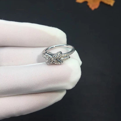 [AURORA]JEUX DE SILVER DIAMOND RING