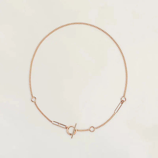 [AURORA]HM STERLING CHAINE D'ANCRE HEART