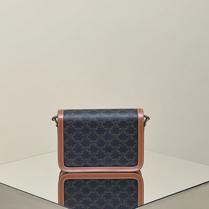 CLASSIQUE TRIOMPHE 22 CALFSKIN BLACK BROWN
