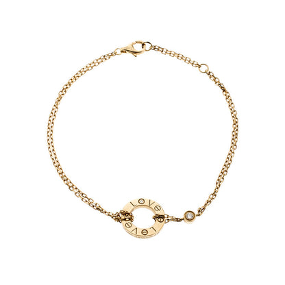 [AURORA]LOVE BRACELET 2 DIAMOND