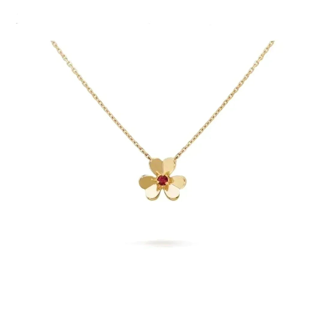 [basloveJW]FRIVOLE GOLDENE BLUMENKETTE