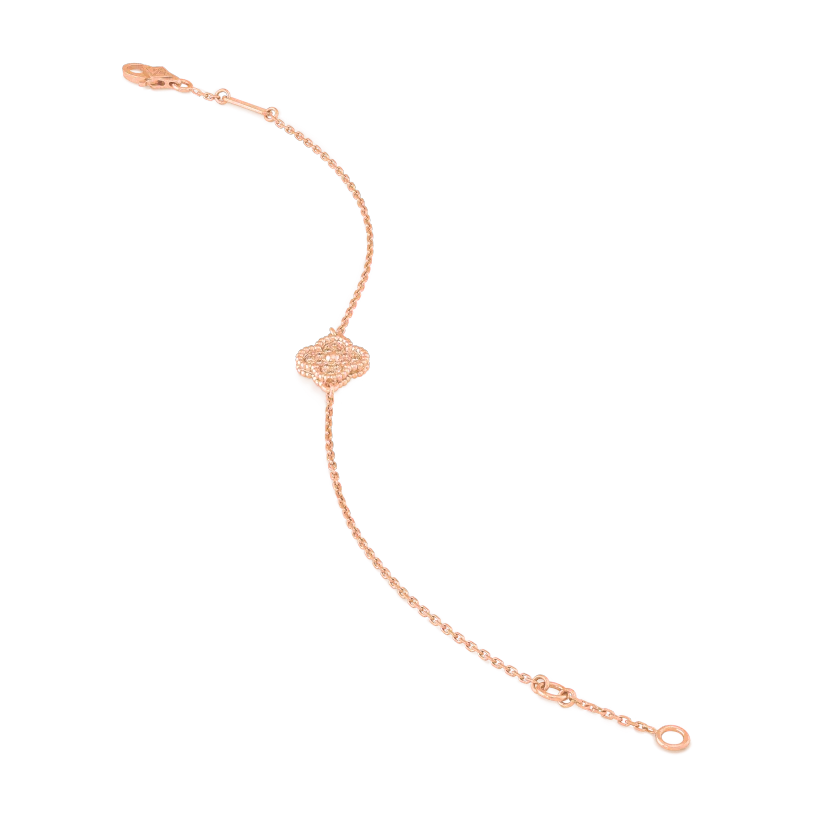 [AURORA]CLOVER SINGLE FLOWER BRACELET